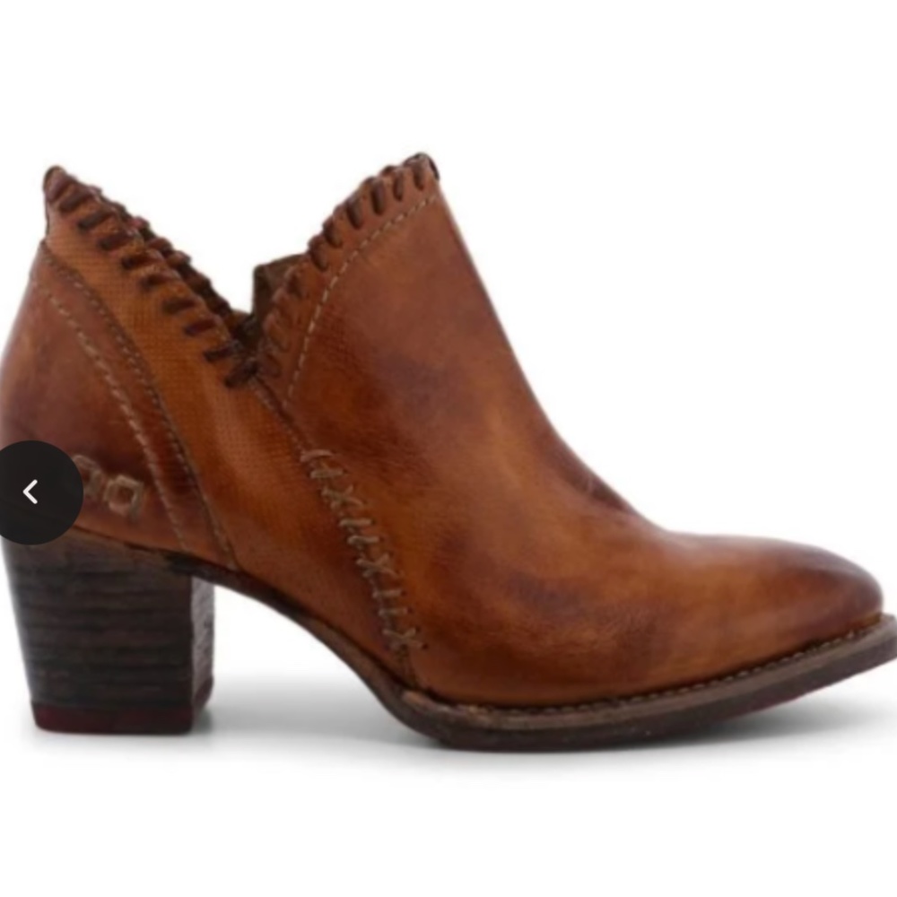 PRICE DROP!!! FOR FALL!! Cute leather booties - Picture 2 of 2